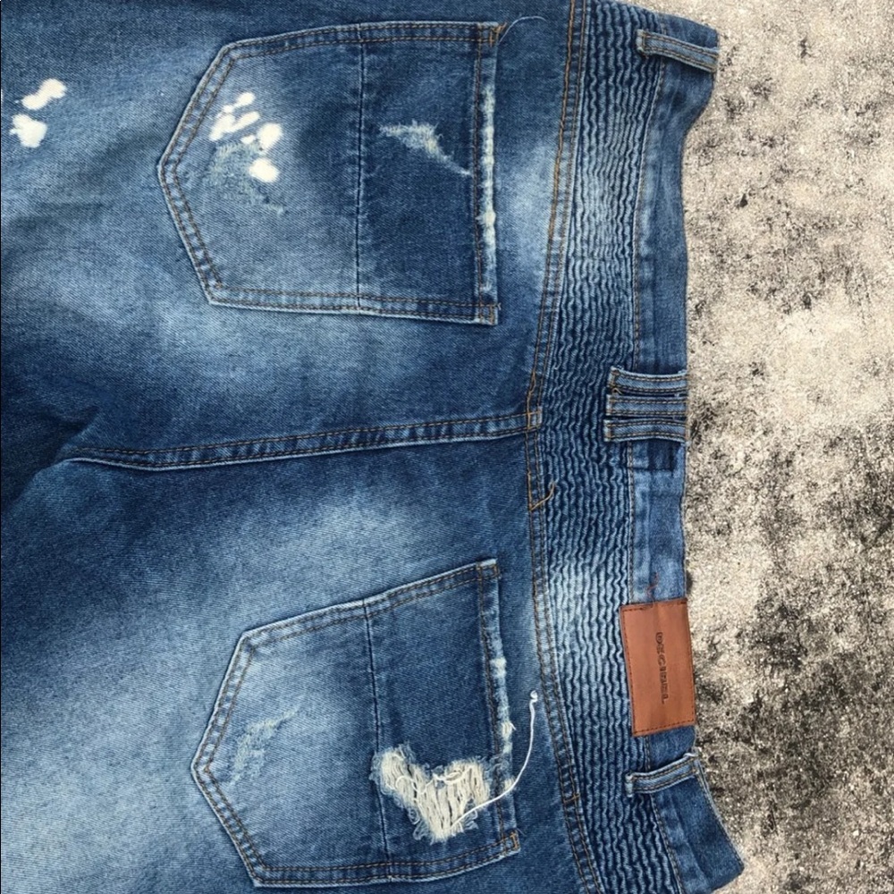 Decibal biker jeans